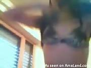 Webcam Teen Showing Her Titties