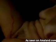 Wife Looking At Porn While Masturbating