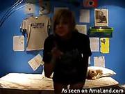 Punk Chick Stripping