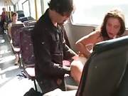 Young Brunette Slut Gets Banged In Public