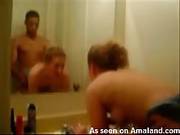 Teen Couple Fucking In Front Of The Mirror