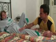 Granny Takes It Hard From Behind
