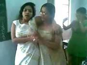 Hot Indian College Girls Dancing Boobs Show
