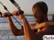 Badass Hot Babes Try Out Kite Boarding And Jiu Jitsu