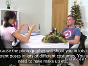 Female Agent Recording Her Hardcore Interview