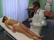 Hot Babe Zuzana Gets Banged In The Examining Table By Her Doctor With Massive Cock