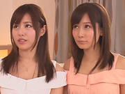 Two Japanese Girls Plus Some Fingers Equal Squirting Enjoyment