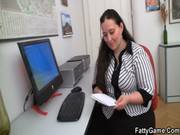 Plumper And Client Have Sex In Office