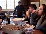 A Group Of European Boys And Girls Went To The Countryside To Make A Reality Show