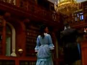 Gorgeous Lady In Vintage Dress Is Having Anal Sex For The First Time, In Her Castle