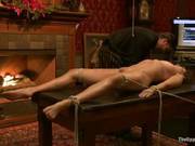 Hot Milf Is Tied Up And About To Start Screaming From Pleasure While Experiencing An Orgasm