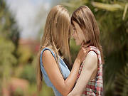 Outdoor Porn Along Two Young Babes