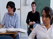 Serious Pussy Slamming From Horny Student