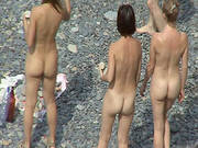 Nude Babes Are Feeding His Dirty Desires