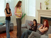 Kinky Lesbos Playing Nasty Together