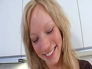 First Time Toy Insertion For Young Doll