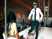 Dirty Strip Dance Turns Wild For Ana Rock