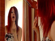Softcore Solo Along Redhead Cutie