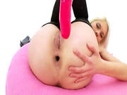 Huge Black Toy In Her Tight Asshole -2