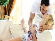 Interracial Sex With Blonde Beauty Model -2