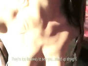 Slutty Real Amateur Euro Chick Flashes Her Tits And Gets Fucked