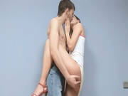 Germanian Couple Fucking On A Floor