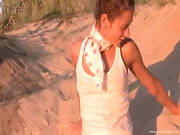 Natasha Italian Teen Showing Pink