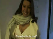Slutty Amateur Flashed Her Tits Then Gets Nailed And Facialized