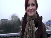 Seductive Redhead Czech Girl Anal Pounded With Stranger