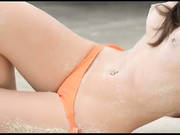 Sand In The Elegant Babes Pussy -2