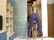 Hot Blonde 18yo Girl Pussy Penetrated On The Floor