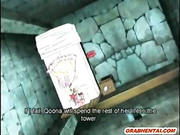 Cute Hentai Princess Sucking A Stiff Dick In The Dungeon