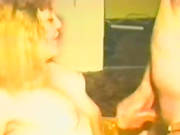 Retro Blonde Amateur Slut In Homemade Video Masturbating