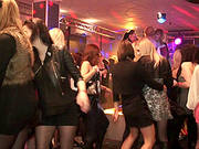 Extraordinary Group Bang Scene With A Naughty Porn Hotties In Club Orgy