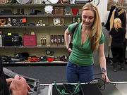 Randy Amateur Slut Gets Her Pussy Banged In The Office