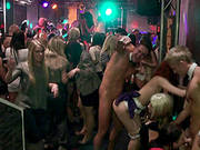 A Few Crazy Milfs Suck Dicks In A Club In Reality Clip