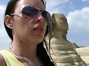 Sexy Brunette Fucked With Big Cock In Egypt
