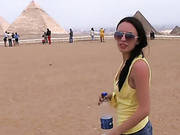 Hot Brunette Girlfriend In Extreme Hotel