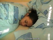 Teenage Couple Porn Waking Up For Pretty Amateur Brunette