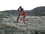 Outdoor Fuck Against Beautiful Background