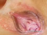 Smoking Hot Babe Spreads Pussy Wide Open 
