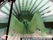 Hidden Cam In Public Solarium