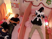 Amazing Hot Asian Gives Blow Job And Fucked In Missionary Position