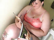 Fat  Plumper Milla In The Bathroom