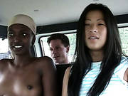 Tight Asian Pussy On The Bangbus