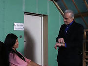 Old Teacher Gets A Sex-break From A Young Student