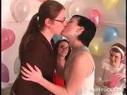 College Sluts Losing Truth Or Dare Kiss