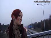 Redhead Chick Belinda Sucks Cock And Anal 