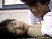 Japanese Nurse Hottie Gets A Cumshot
