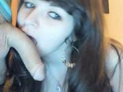 Immature Pair Strips And Plays On Webcam